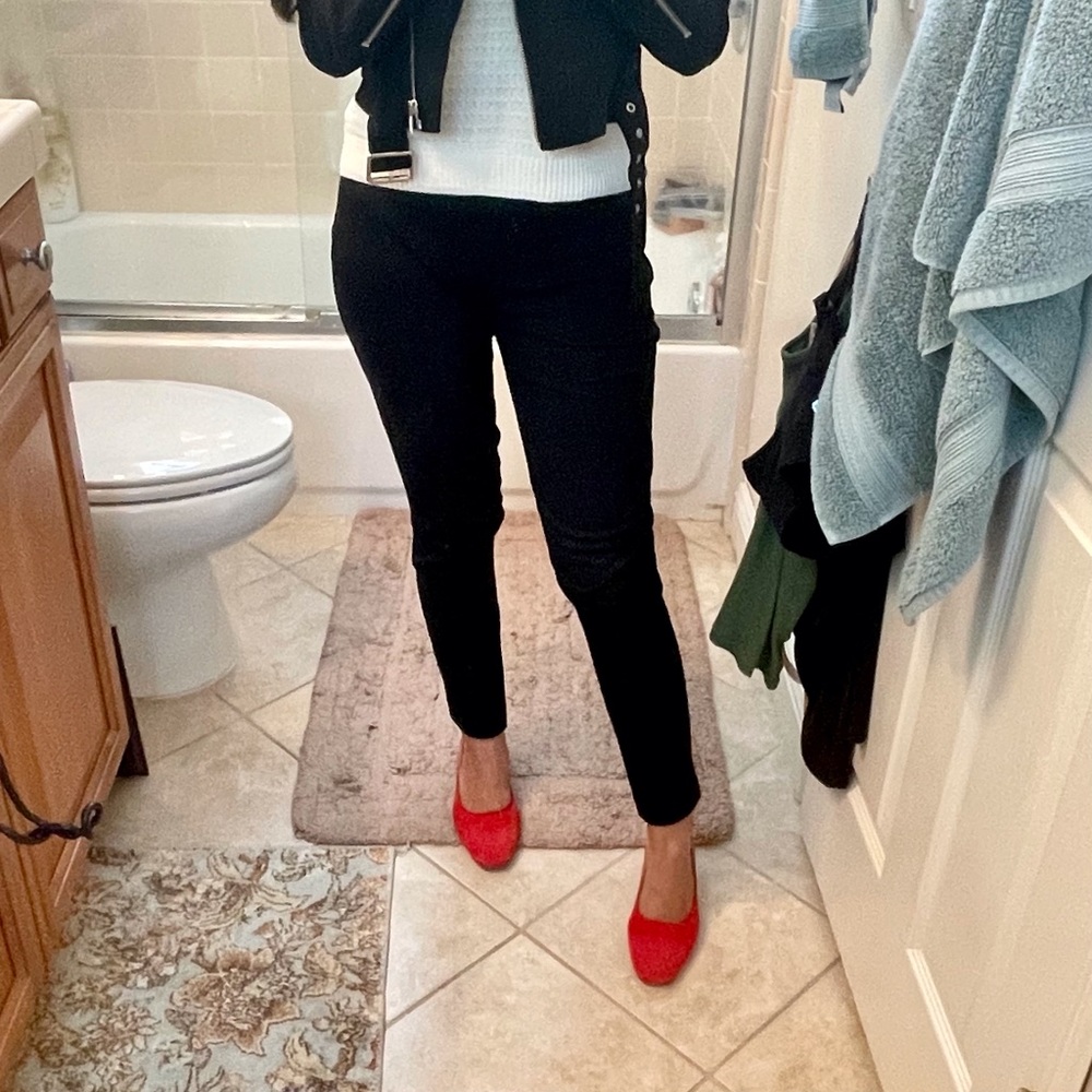 Club Monaco Red Mules